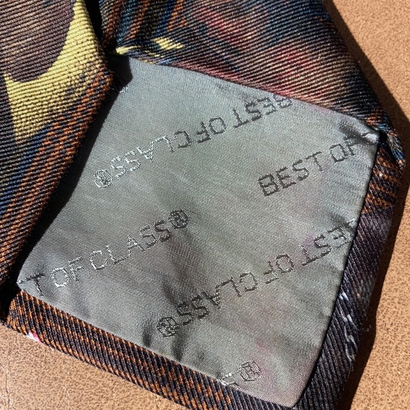 Robert talbott Labrador retriever ducks heavy madder Italian silk tie. - Picture 9 of 9